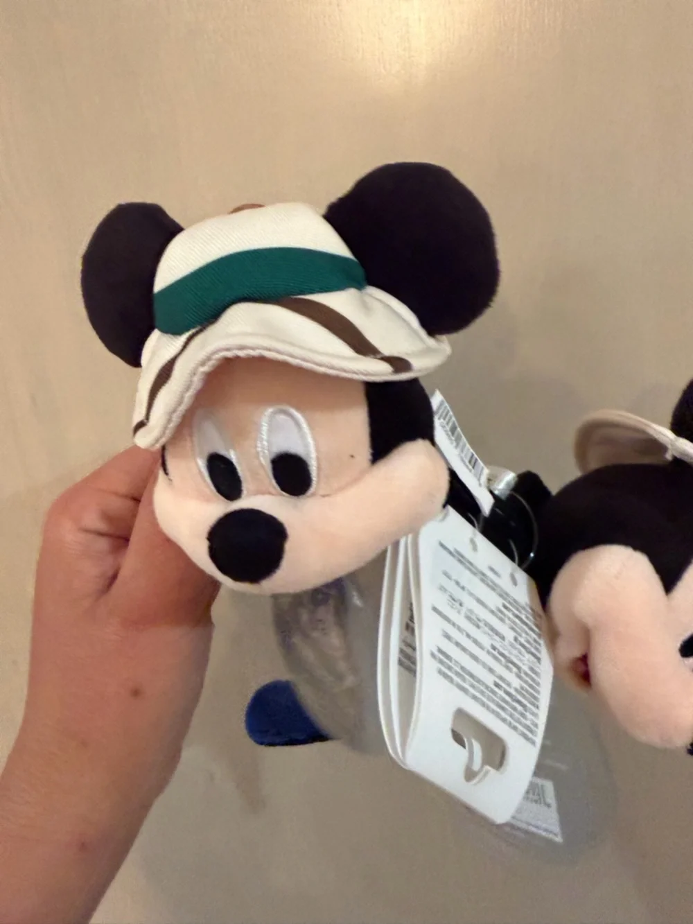 New safari Disney Mickey & Minnie Plush Headband 3 piece - Picture 4 of 4